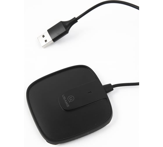 Беспроводная зарядка USAMS US-CD153, Magsafe, 3A, черный CD153DZ01 УТ000023224