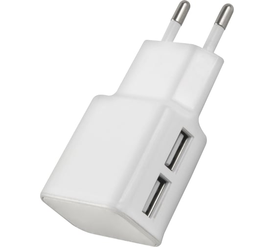 СЗУ Red Line 2 USB модель NT-2AB, 2.1A белый УТ000022671