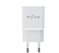 СЗУ Red Line 2 USB модель NT-2A, 2.1A + кабель 8pin для Apple, белый УТ000013637