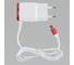 СЗУ Red Line 2 USB+MicroUSB модель NC-2.1ACB, 2.1A, красный УТ000023168 1
