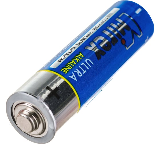Батарея Mirex, щелочная LR6 / AA 1,5V 4 шт shrink 23702-LR6-S4