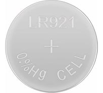 Батарея Mirex, щелочная AG6 / LR921 1,5V 6 шт ecopack 23702-LR921-E6