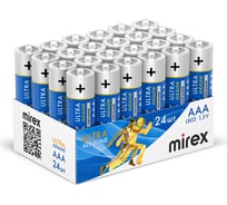 Батарея Mirex, щелочная LR03 / AAA 1,5V 24 шт showbox 23702-LR03-B24
