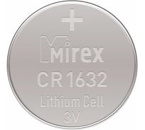 Батарея Mirex, литиевая CR1632 3V 4 шт ecopack 23702-CR1632-E4