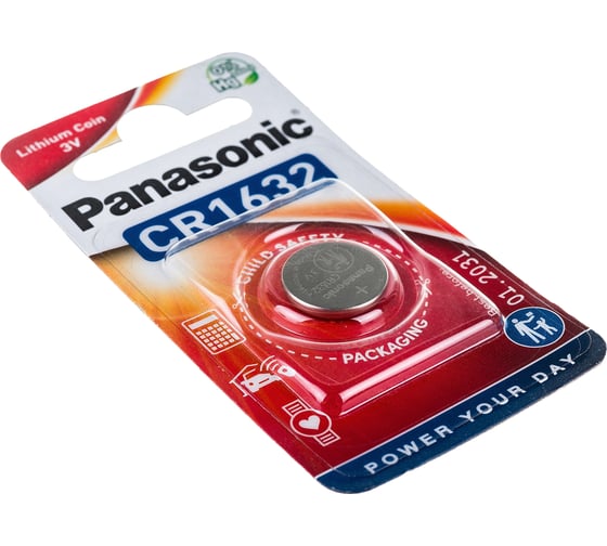 Батарейка Panasonic Power Cells CR1632 B1 5924