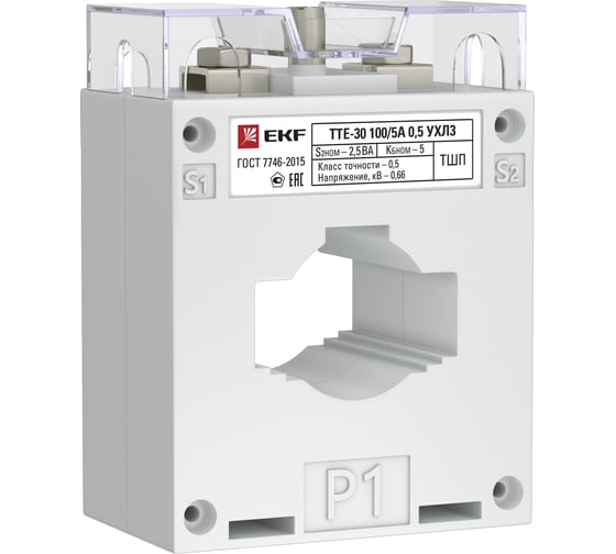 Трансформатор тока EKF ТТЕ-30-200 5А mini класс точности 0,5 PROxima tte-30M-200