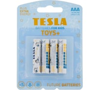 Батарейки Tesla AAA TOYS+ BOY 4 шт. 8594183397795