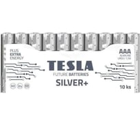 Батарейки Tesla AAA SILVER+ 10 шт. 8594183392363