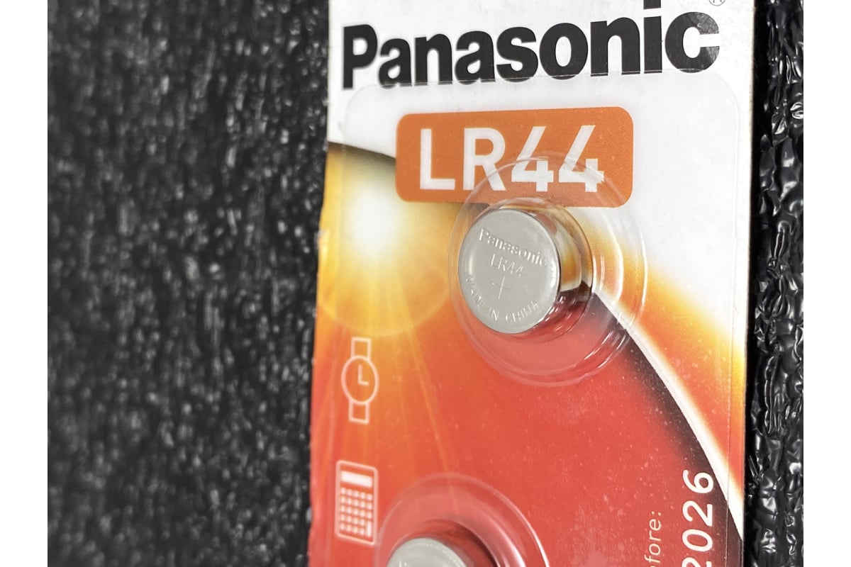 Батарейка Panasonic LR-44EL/2B УТ-00000421 - выгодная цена, отзывы,  характеристики, фото - купить в Москве и РФ