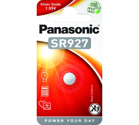 Батарейка Panasonic SR-927EL/1B 7808 1