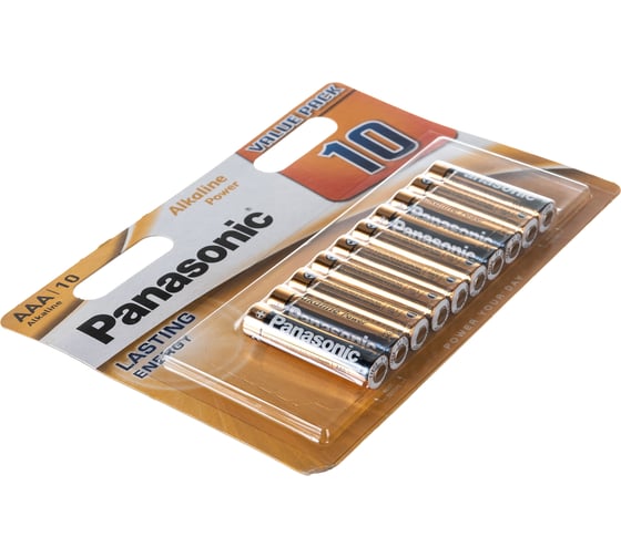 Батарейка Panasonic LR03 Alkaline Power BL10 УТ-00000253