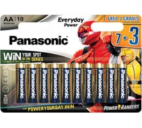 Элементы питания Panasonic LR6 Everyday Power BL10 7+3 PR УТ-00000605