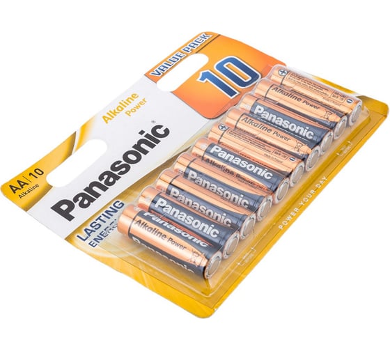 Батарейка Panasonic LR6 Alkaline Power BL10 УТ-00000254
