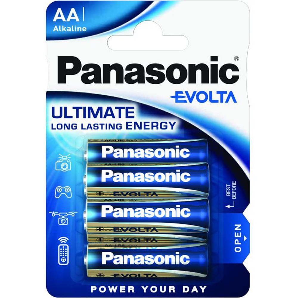 Элементы питания Panasonic LR6 EVOLTA BL6 4+2 6173 - выгодная цена ...