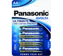 Элементы питания Panasonic LR6 EVOLTA BL6 4+2 6173