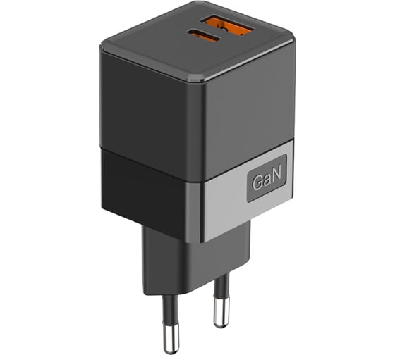Сетевое зарядное устройство REXANT с двумя портами USB-A и USB-C, 35Вт 18-2208