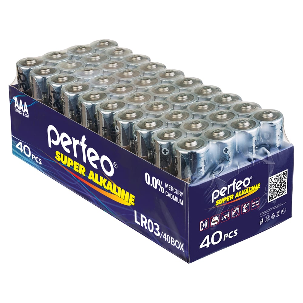 Батарейки Perfeo LR03/40BOX Super Alkaline 30014699 - выгодная цена ...