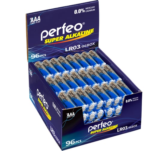 Батарейки Perfeo LR03/96BOX Super Alkaline 30014701