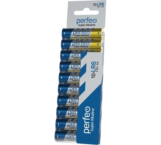 Батарейки Perfeo LR6/10SHRINK CARD Super Alkaline 30008804