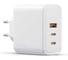 СЗУ VOLTME Revo 100CCA USB-C+USB-С+USB-A, GaN, 100W, PD3.0, QC4.0+, белый V1103 1