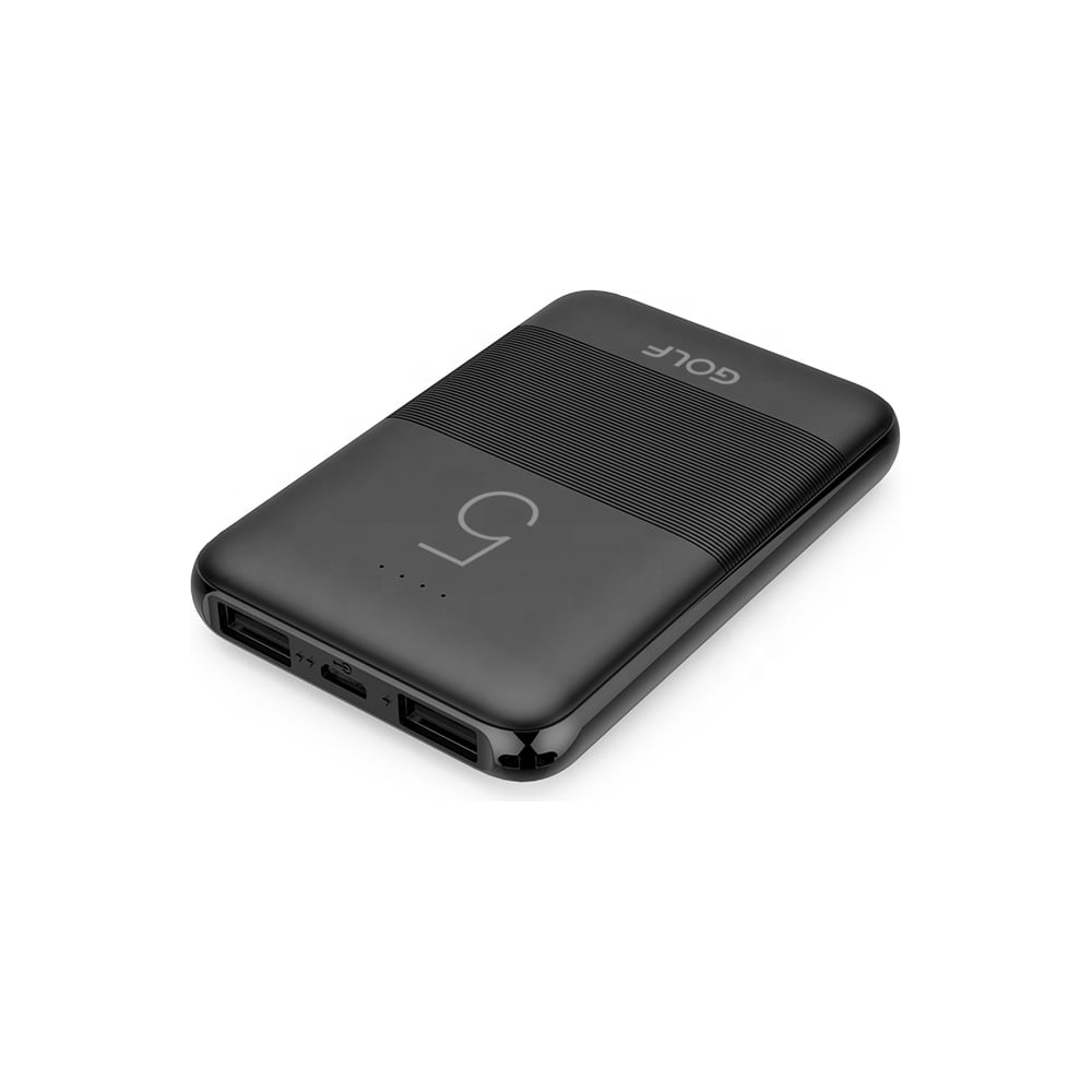 Внешний аккумулятор GOLF G95 Powerbank 5000 mah Black 30015093