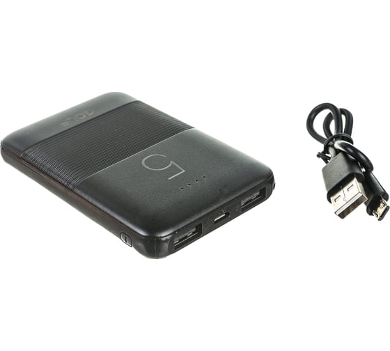 Внешний аккумулятор GOLF G95 Powerbank 5000 mah Black 30015093