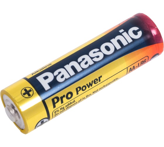 Элементы питания Panasonic LR6 PRO POWER BL2 7448