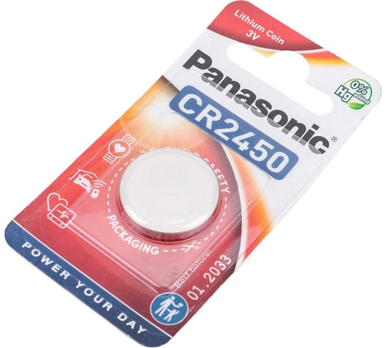 Элемент питания Panasonic Power Cells CR2450 B1 5930