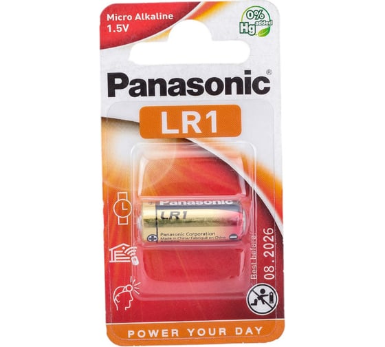 Элемент питания Panasonic LR1L/1BE 7434 1