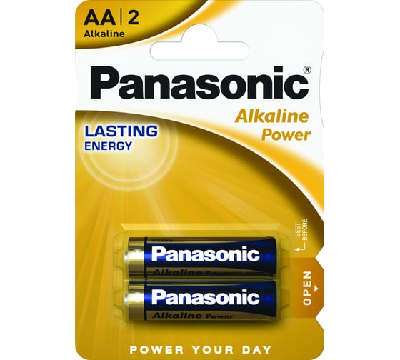 Элементы питания Panasonic LR6 Alkaline Power BL2 7347 1