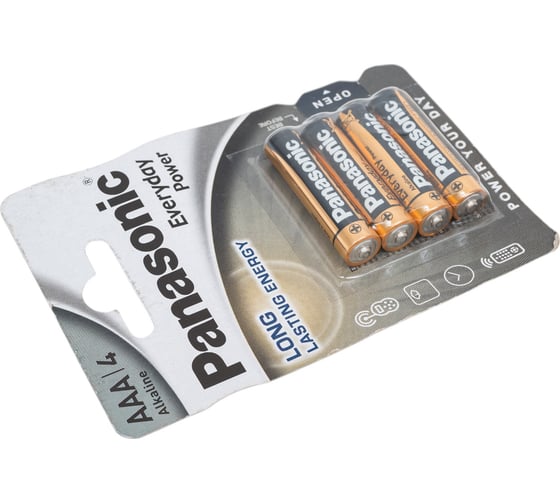 Элементы питания Panasonic LR03 Everyday Power BL4 7399