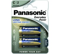 Элементы питания Panasonic LR14 Everyday Power BL2 5871