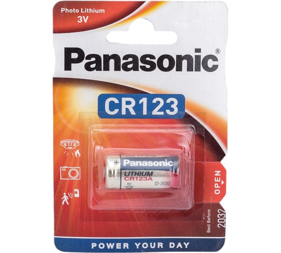 Элемент питания Panasonic 123 A 348