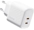 СЗУ VOLTME Revo 45CC Duo USB-C+USB-С, GaN, 45W, PD3.0, QC4.0+, белый V1205 2