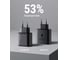 СЗУ VOLTME Revo 45CC Duo USB-C+USB-С, GaN, 45W, PD3.0, QC4.0+, черный V1204 7