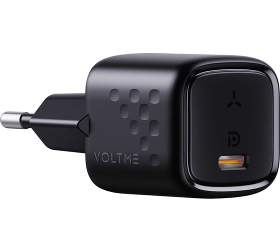 СЗУ VOLTME Revo 30C Mini USB-C, GaN, 30W, PD3.0, QC4.0+, черный V1094