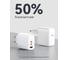 СЗУ VOLTME Revo 67CCA USB-C+USB-С+USB-A, GaN, 67W, PD3.0, QC4.0+, белый V2024V1 7