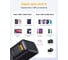 СЗУ VOLTME VITO 35CA EzTravel Universal Travel Plug, USB-C+USB-A, GaN, 35W, Черный F4025 8