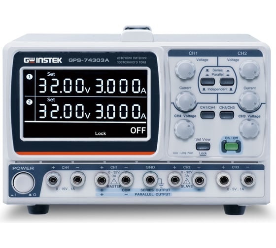 Источник питания GW Instek GPS-74303A 1