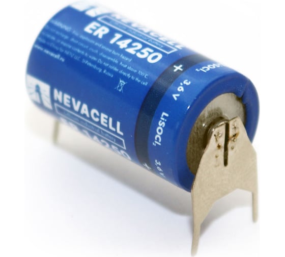 Элемент питания Nevacell ER14250-AX аксиальные выводы box 20 4687205909398 1