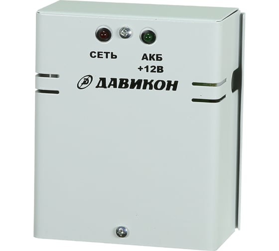 Бесперебойный блок питания с резервом ДАВИКОН ИВЭПР-1215 1