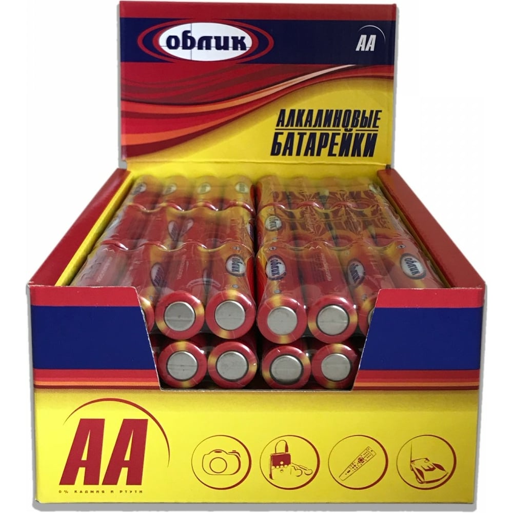 Батарейка Облик LR06 без блистера 96 2919 - выгодная цена, отзывы ...