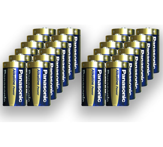 Элементы питания Panasonic LR14 Alkaline Power батарейка 24 шт. 7767