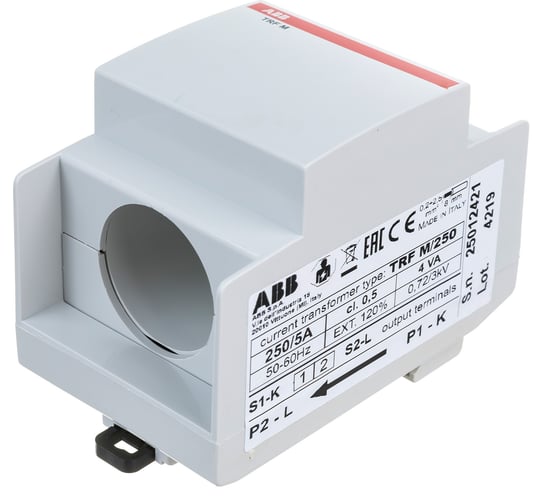 Трансформатор тока ABB модульный TRF M 250/5A 2CSM100120R1111