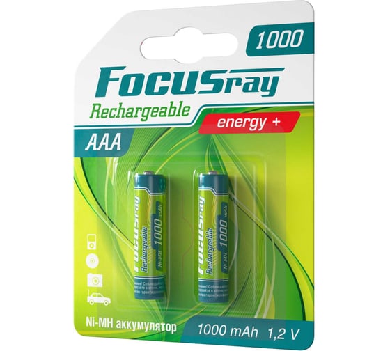 Аккумулятор Focusray 1000 mAH 625860