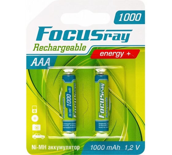 Аккумулятор Focusray 1000 mAH 625860 17541486