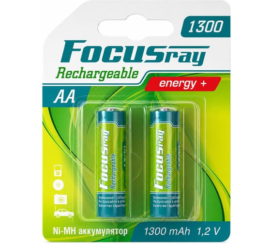 Аккумулятор Focusray 1300mAH AA 629035