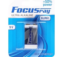 Батарейка Focusray ULTRA ALKALINE 6LR61 BL1 622487