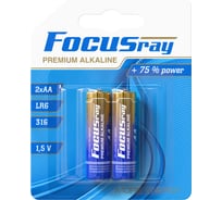Батарейки PREMIUM ALKALINE Focusray LR6/BL2 624559