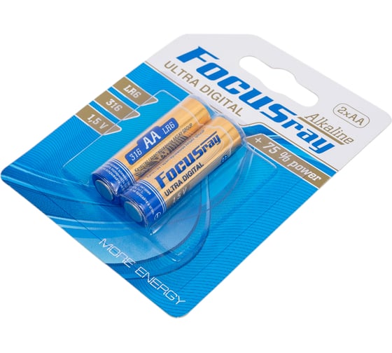 Батарейки Focusray ULTRA DIGITAL LR6 BL2 624559